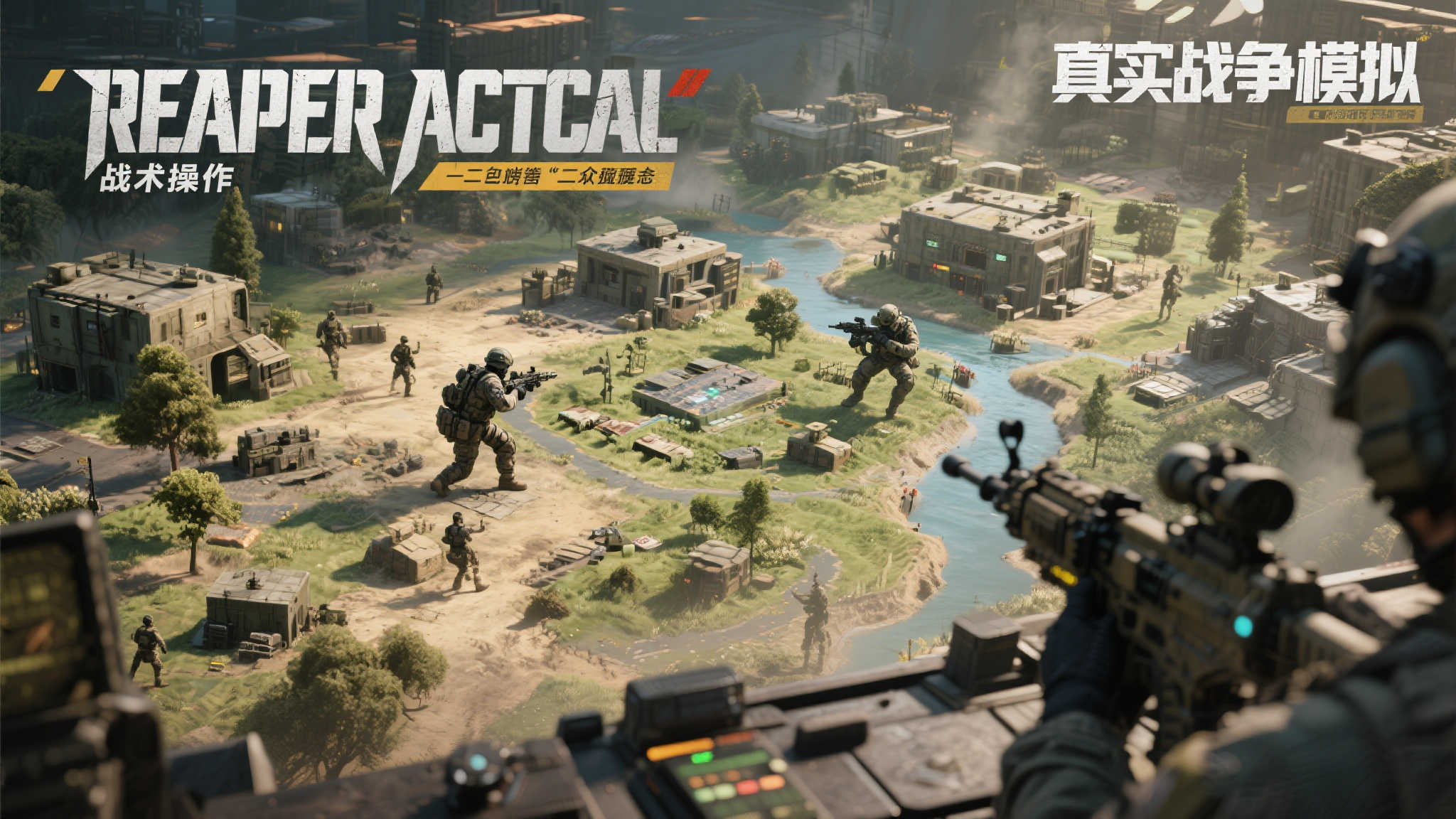 前索尼在线娱乐总裁新作《Reaper Actual》曝光:开放世界FPS支持200人大战 前索尼在线娱乐总裁新作《Reaper Actual》曝光:开放世界FPS支持200人大战